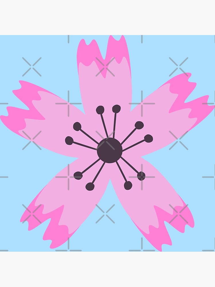 Pink sakura flower by tannie