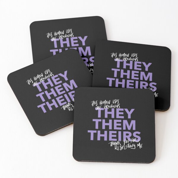 Item preview, they/them, v4 in purple designed and sold by Skyler Orion X.