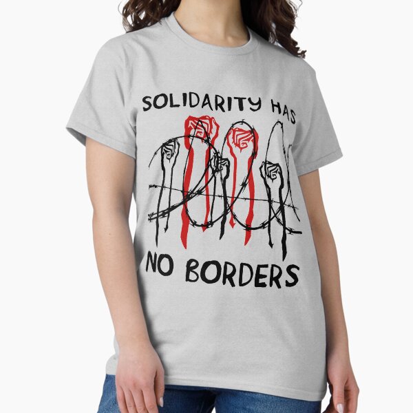 Artikel-Vorschau von Solidarität kennt keine Grenzen - Einwanderer, Flüchtlinge, schafft Eis ab, designt und verkauft von SpaceDogLaika.