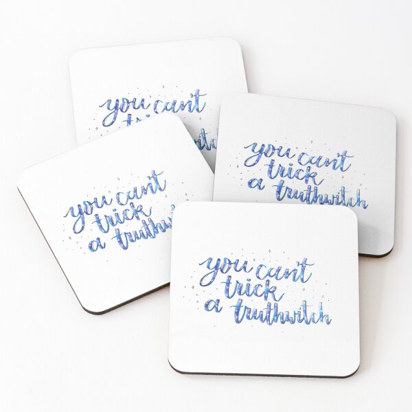 Item preview, You can't trick a Truthwitch, quote from the Witchlands designed and sold by Clistro.