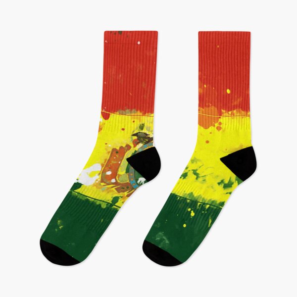 Item preview, Bolivia Grunge Flag designed and sold by HomeLivingCo.