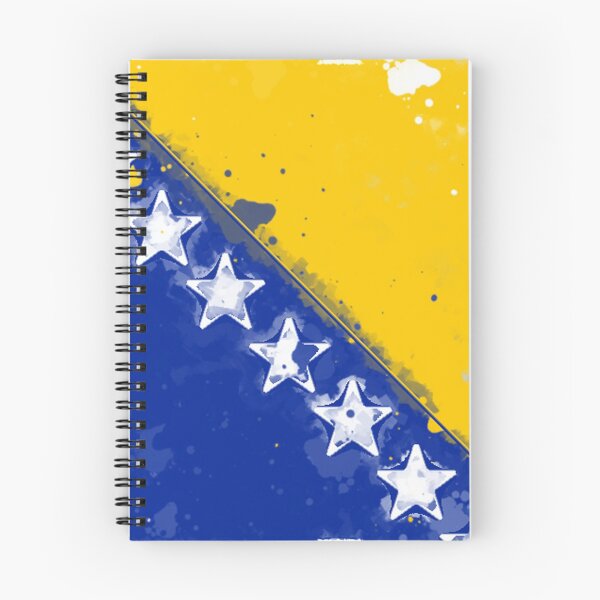Item preview, Bosnia and Herzegovina Grunge Flag designed and sold by HomeLivingCo.