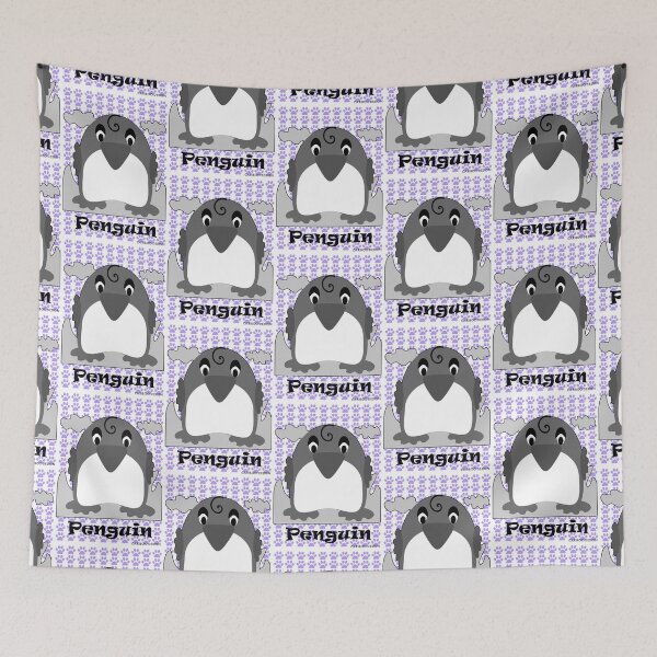 Item preview, Penguin Caracolillo designed and sold by Cariboo Design.