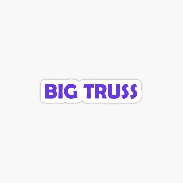 Lamar Jackson - Big Truss Sticker for Sale by Ethan Chalon