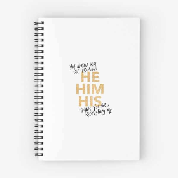 Item preview, he/him, v4 in gold sparkles designed and sold by Skyler Orion X.