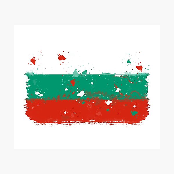 Item preview, Bulgaria Grunge Flag designed and sold by HomeLivingCo.