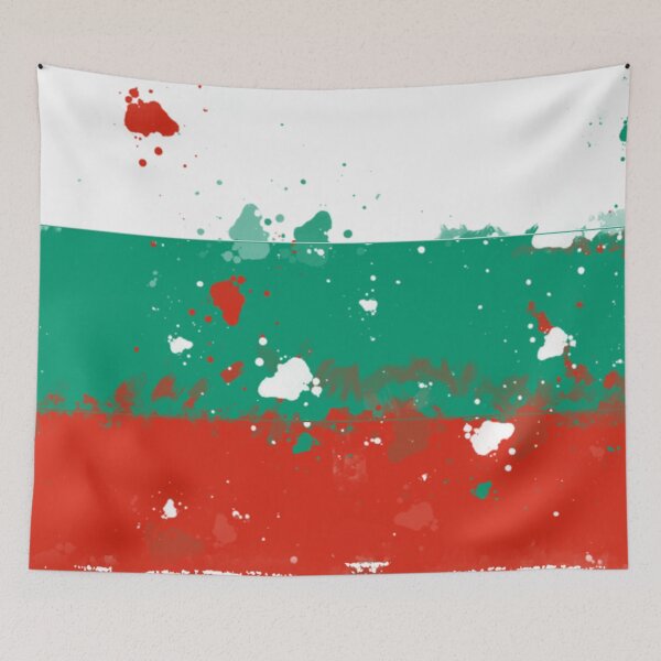 Artikelvorschau, Bulgarien Grunge Flagge entworfen und verkauft von HomeLivingCo.