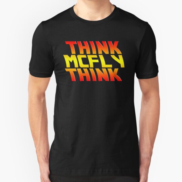 Think, McFly, Think Slim Fit T-Shirt