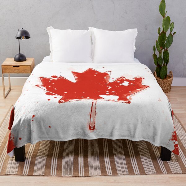 Item preview, Canada Grunge Flag designed and sold by HomeLivingCo.