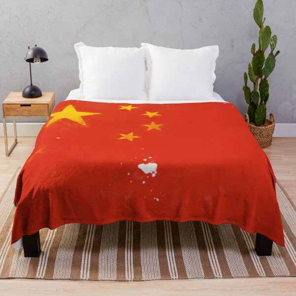 Artikelvorschau, China Grunge Flagge entworfen und verkauft von HomeLivingCo.