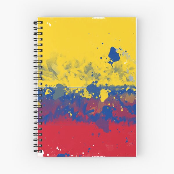 Aperçu de l'œuvre Drapeau grunge de la Colombie créée et vendue par HomeLivingCo.