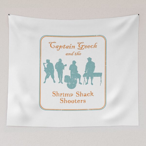 Item preview, Captain Geech and the Shrimp Shack Shooters designed and sold by princepeterpan.