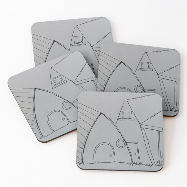 Item preview, A is for Arched Cabins and A Frames designed and sold by rockabilby.