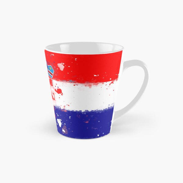 Item preview, Croatia Grunge Flag designed and sold by HomeLivingCo.