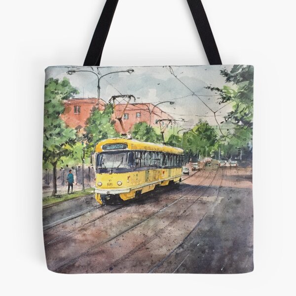 Item preview, Yellow tram designed and sold by jadlart.