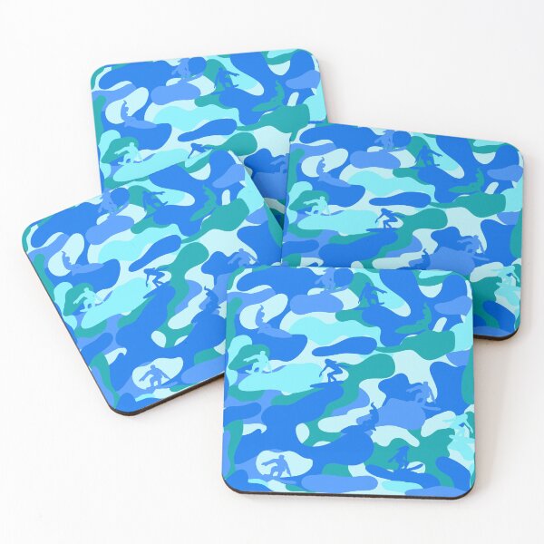 Item preview, CAMOUFLAGE SURFERS PATTERN designed and sold by aydapadi.