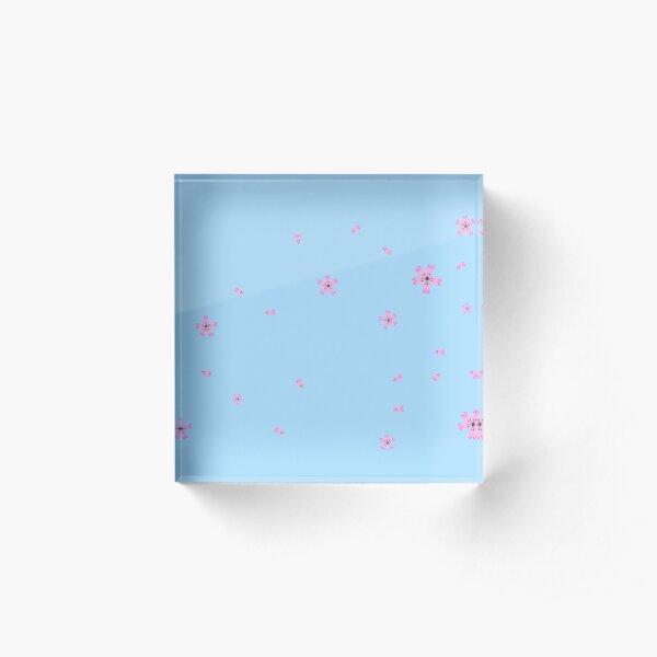 sakura flowers Acrylic Block