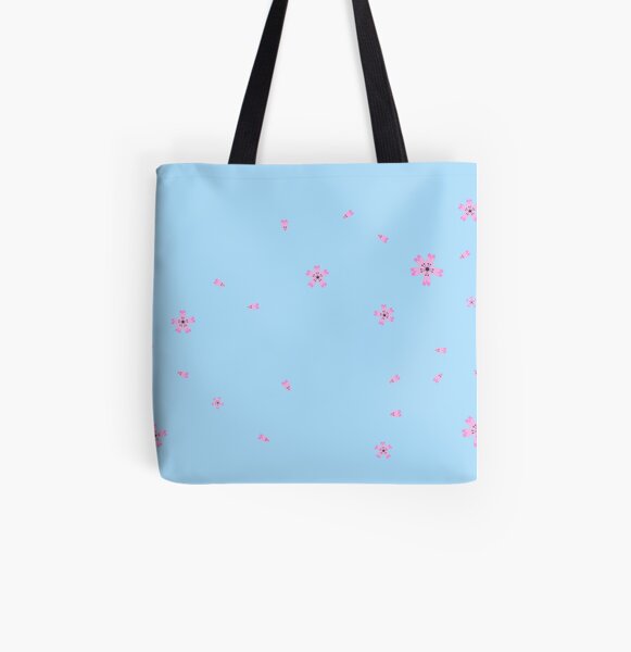 Sakura Blumen Allover-Print Tote Bag