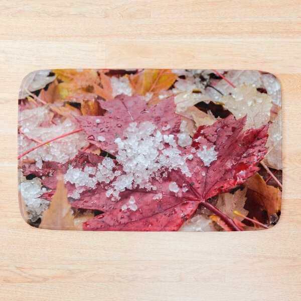 Item preview, Maple Leaves in Snow designed and sold by Mary Kayser.
