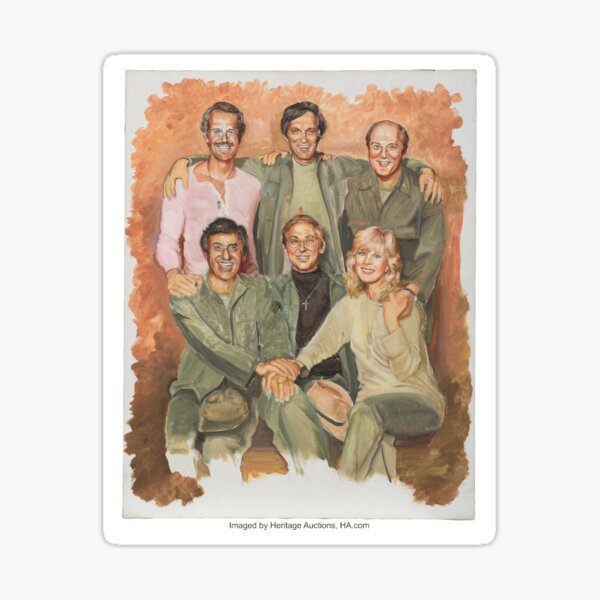 M*A*S*H Potter's Painting Sticker