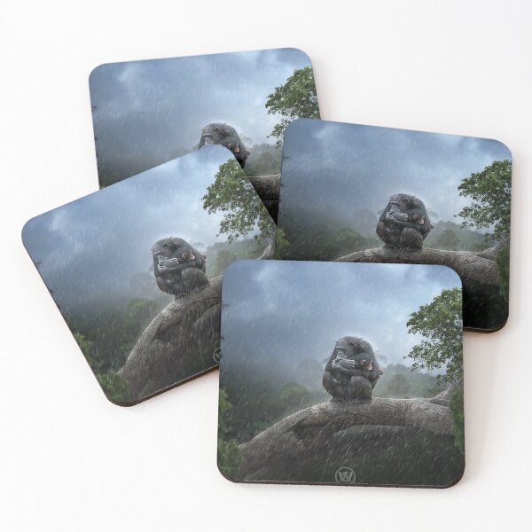 Item preview, Monkey in the rain designed and sold by Mikomantab.