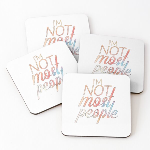 Item preview, Merlin-Inspired "I'm Not Most People"  designed and sold by mulberrydragon.