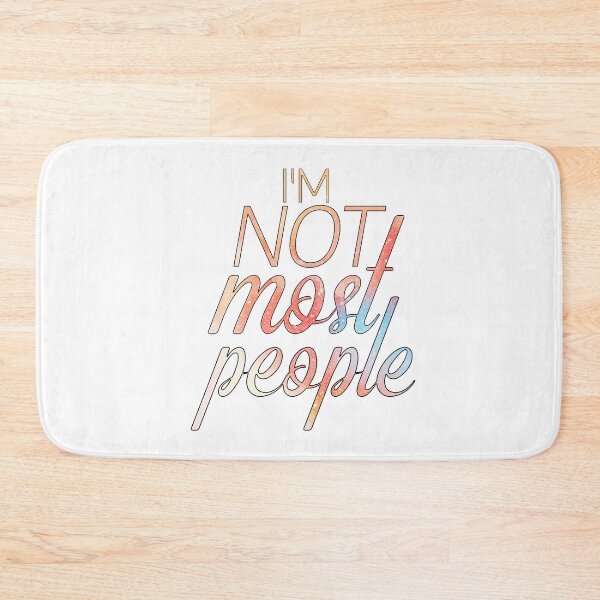 Item preview, Merlin-Inspired "I'm Not Most People"  designed and sold by mulberrydragon.