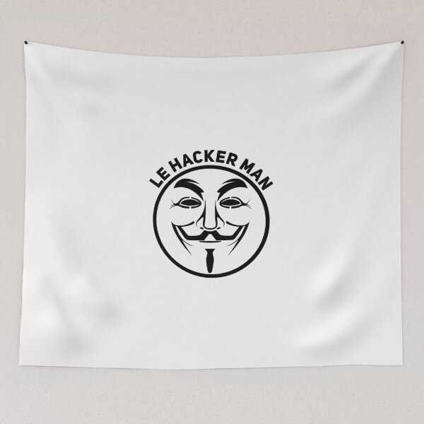 Item preview, le hacker man expoct us anonymous designed and sold by Joepseudo.