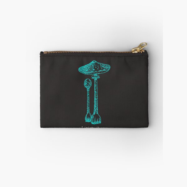 Item preview, Mushrooms Lépiote Élevé Turquoise  designed and sold by shtem.