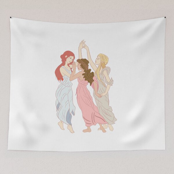 Item preview, The three graces Kawaii  designed and sold by SturgesC.
