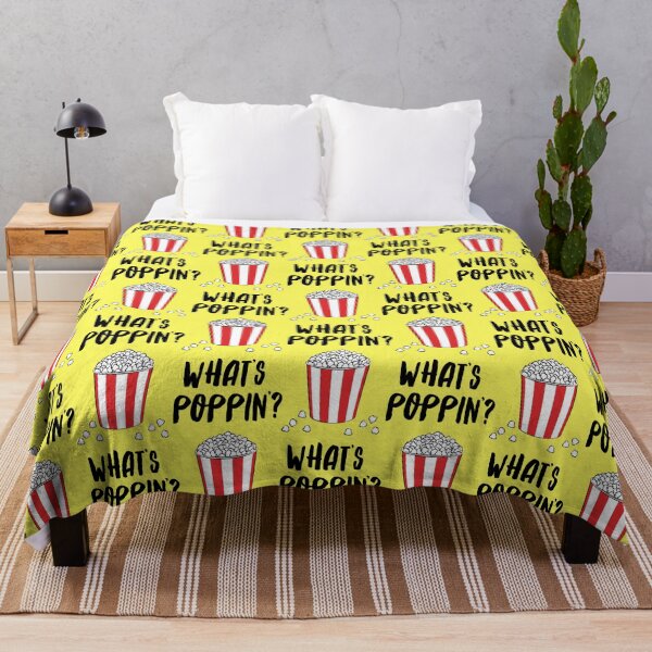 Item preview, What's Poppin'? - Movie Theater Popcorn - yellow designed and sold by littlearrow.