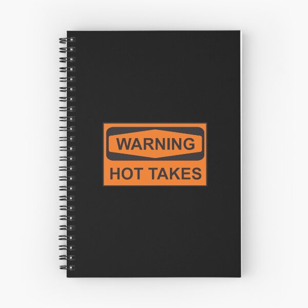 Item preview, Warning Hot Takes designed and sold by Joepseudo.