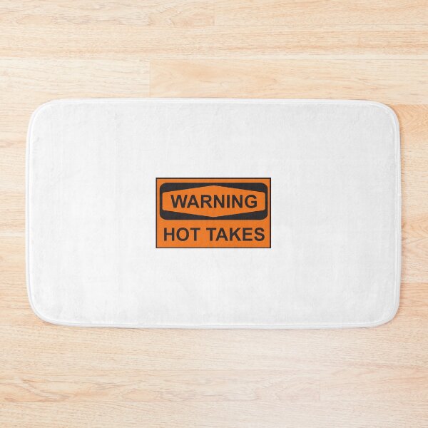 Item preview, Warning Hot Takes designed and sold by Joepseudo.