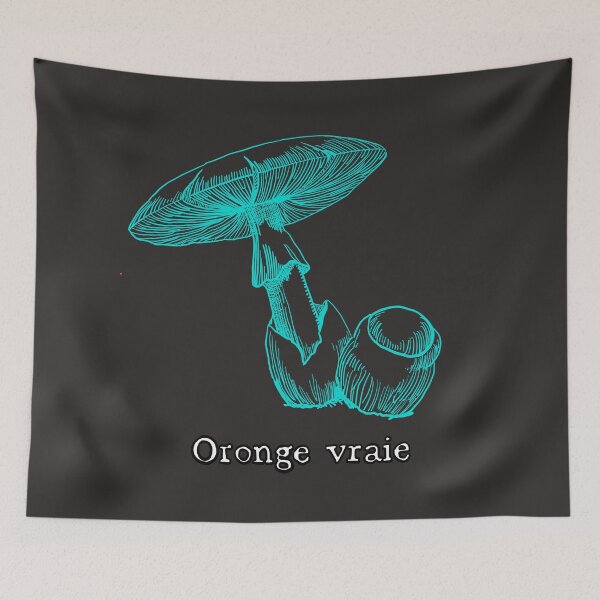 Item preview, Mushrooms Oronge Vraie Turquoise  designed and sold by shtem.
