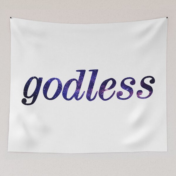 Item preview, "Godless" Atheism Stars designed and sold by Olivia Ossege.