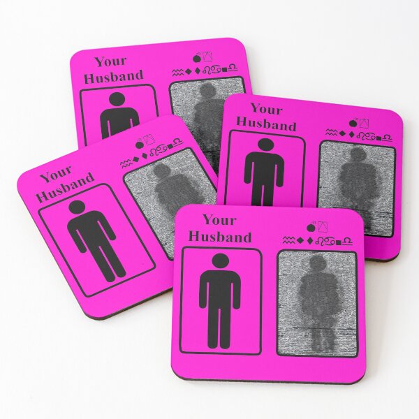 Item preview, Your Husband vs My Husband Soft Fuzzy Man designed and sold by TheSaltOverlord.