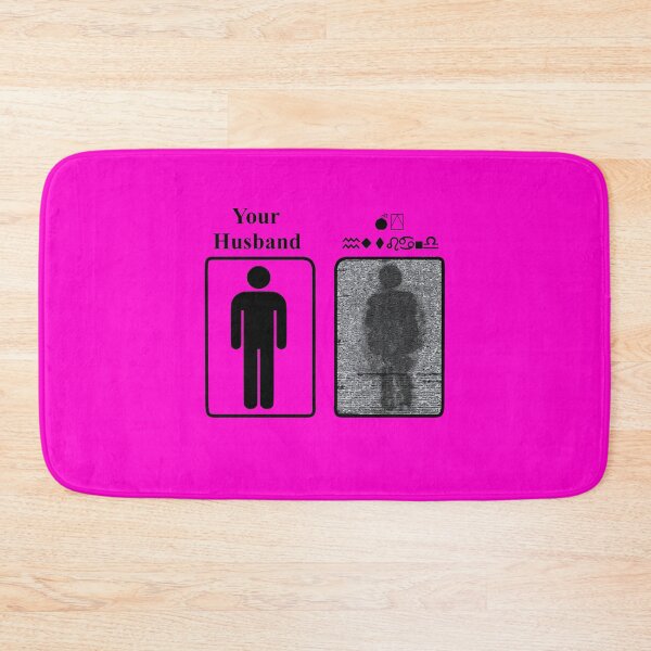 Item preview, Your Husband vs My Husband Soft Fuzzy Man designed and sold by TheSaltOverlord.
