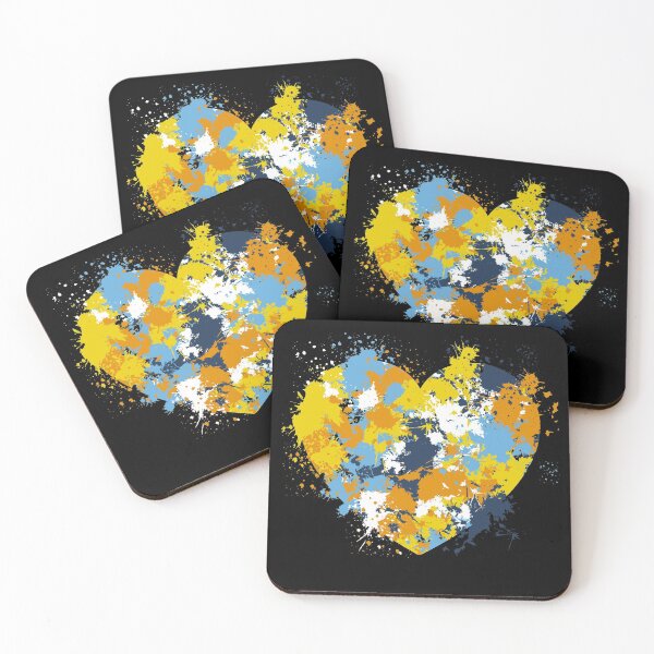 Item preview, Aroace Splatter Heart designed and sold by Aroaes.
