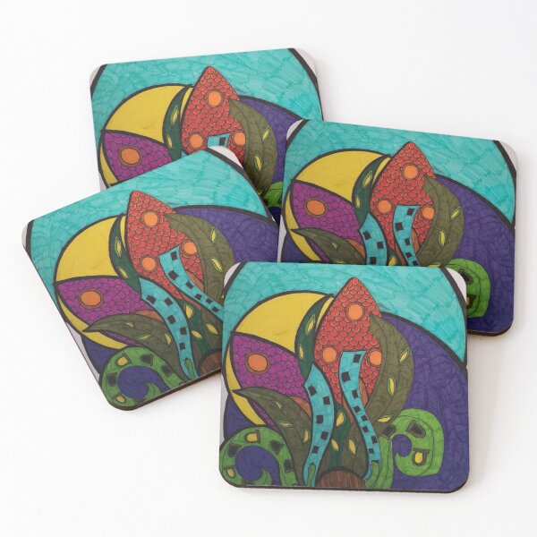 Item preview, Seed pod Tiny Twisted Village  designed and sold by rockabilby.