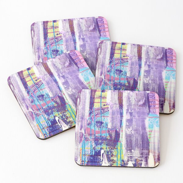 Lavender Forest Coasters (Set of 4)