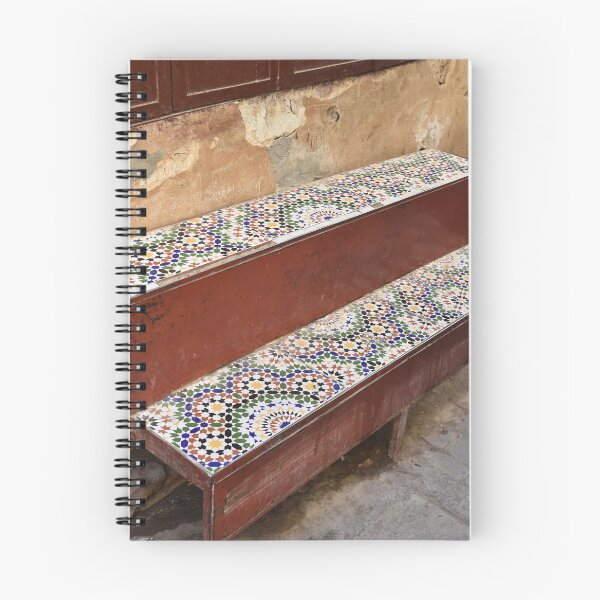 Item preview, Mosaic Steps in Medina Fes Morocco designed and sold by suziq1962.