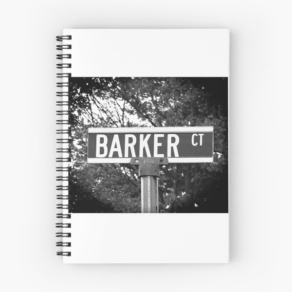 Item preview, A Street Sign Named Barker designed and sold by jcwest.