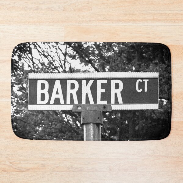 Item preview, A Street Sign Named Barker designed and sold by jcwest.