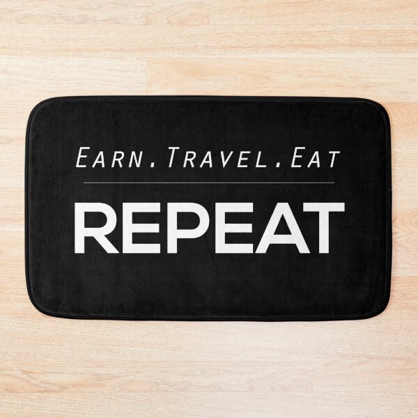 Item preview, EARN MONEY TRAVEL EAT designed and sold by HAIFAHARIS.