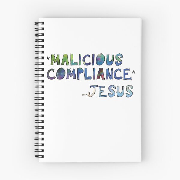 Item preview, malicious compliance designed and sold by storyranger.