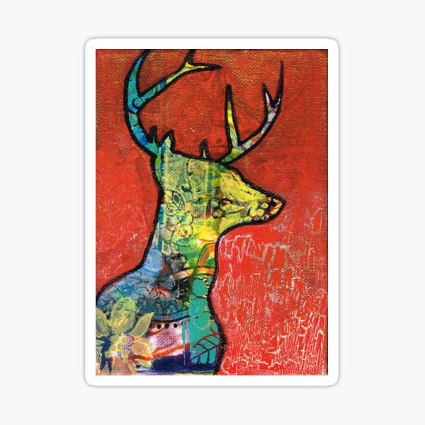 Reindeer Sticker