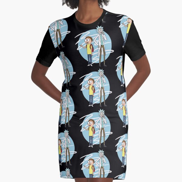 You Son Of A B*tch, I'm In (Rick & Morty) Graphic T-Shirt Dress