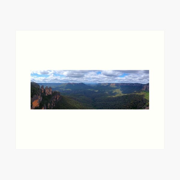 Item preview, Blue Mountains and the Three Sisters - Katoomba Lookout designed and sold by Paul Gilbert.