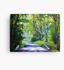 'Summer's Languid Path' Canvas Print