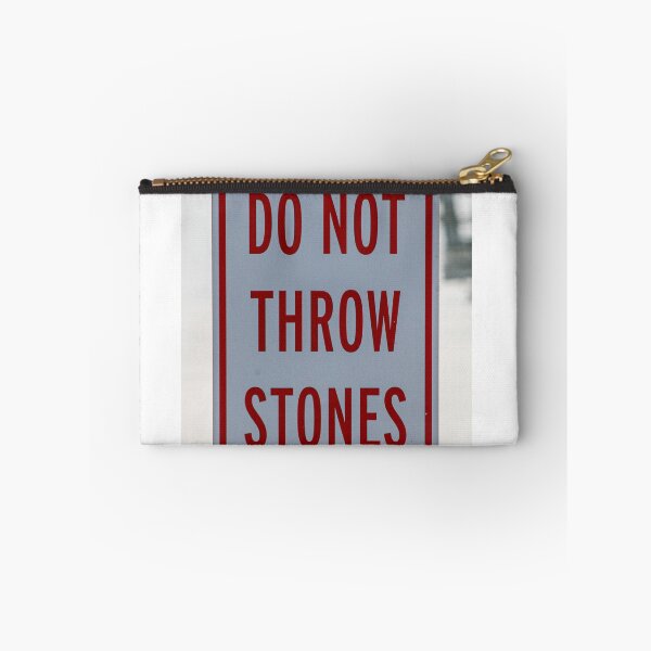 Item preview, Do Not Throw Stones designed and sold by ShootFirstNYC.